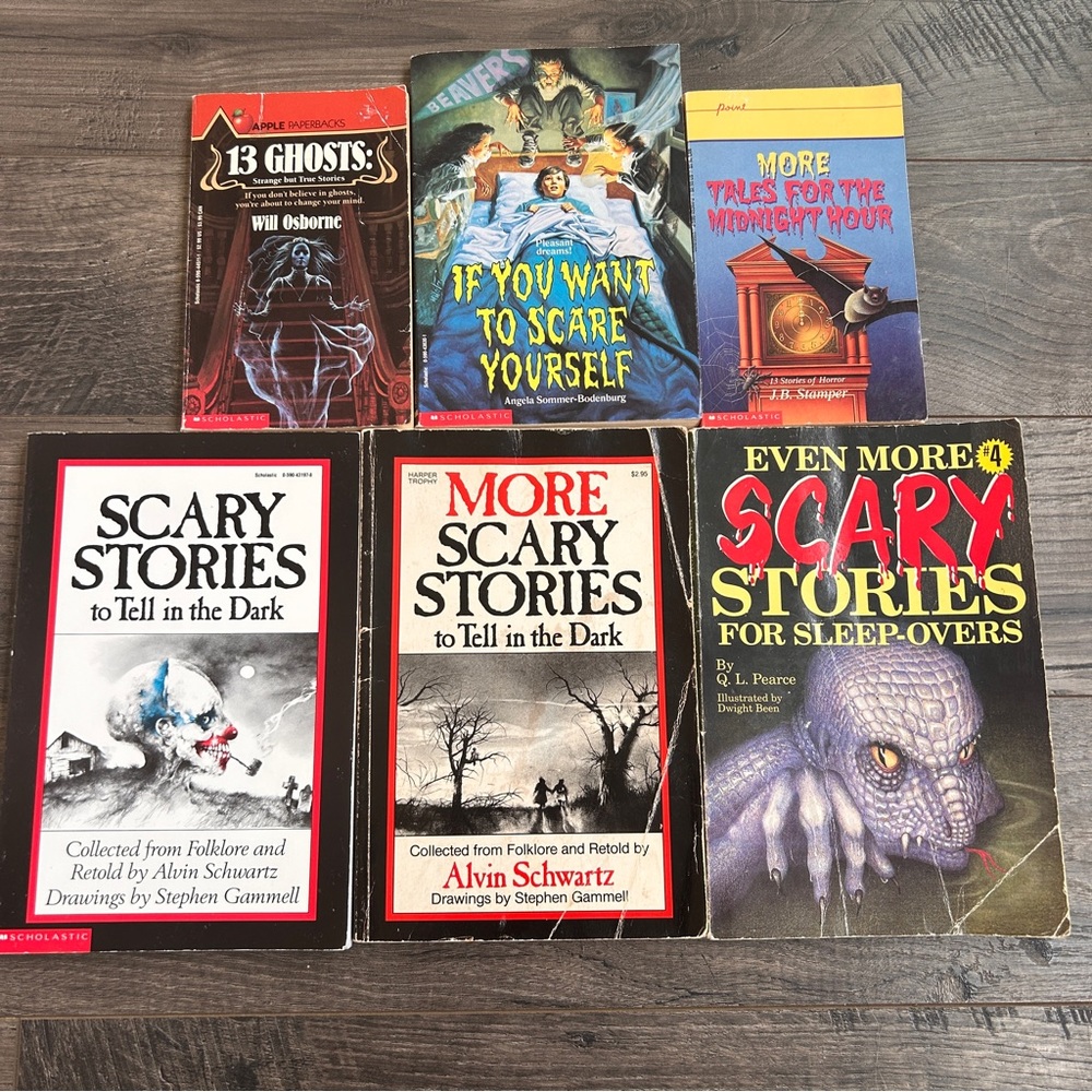 Ghost Stories Vintage Paperback Book Bundle